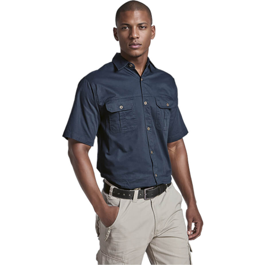 Navy Main Mens Plain Bush